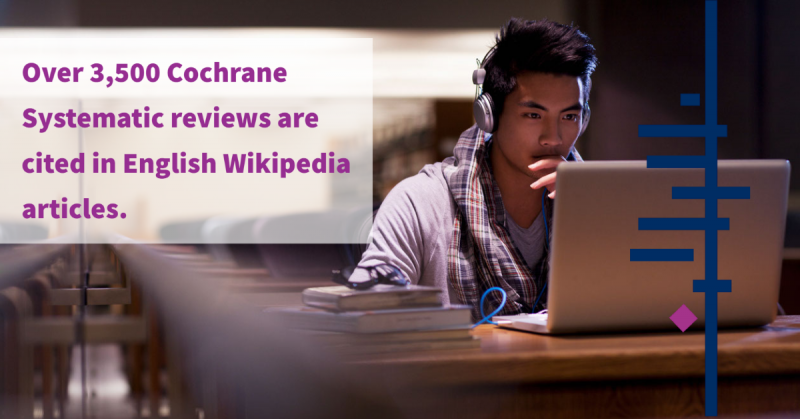 英国维基百科文章中引用了超过3,500个Cochrane系统评论。